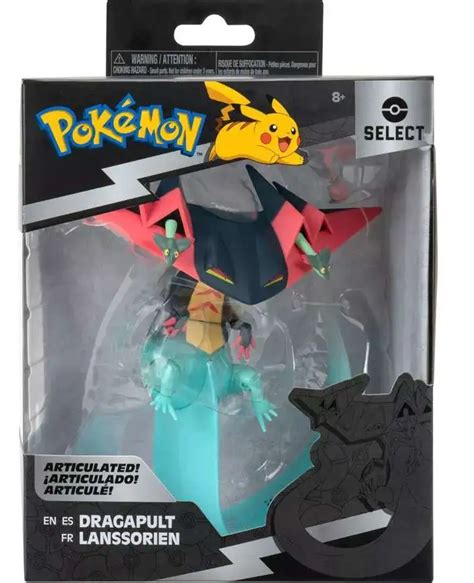 Pokemon Select Series Dragapult Action Figure Jazwares Toywiz