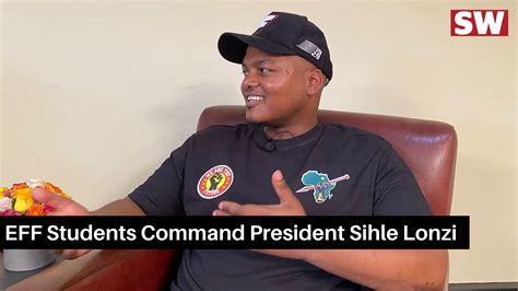 Eff Students Command President Sihle Lonzi Reveals Thoughts On Malemas