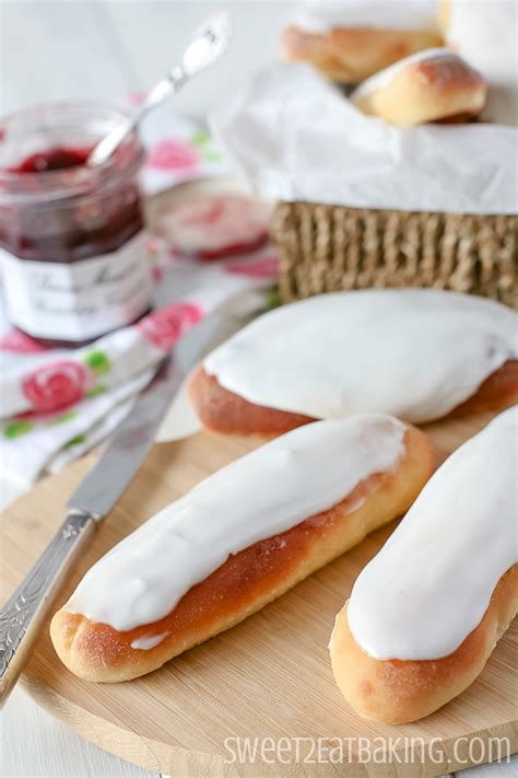 Iced Buns / Fingers Recipe