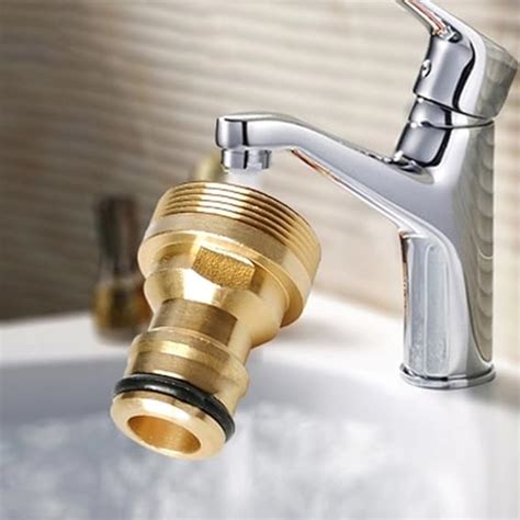 Lumpur Mm Brass Tap Adaptor Garden Water Hose Pipe Connector Fitting