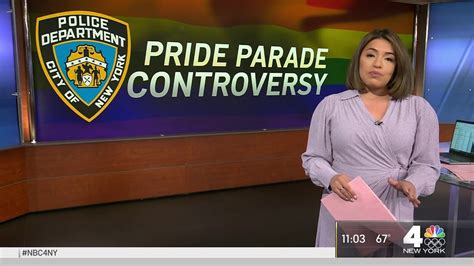 Nypd Banned From Nyc Pride Parade Until 2025 Nbc New York Youtube