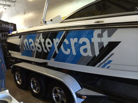 Mastercraft boat wrap | Black Dog Graphix