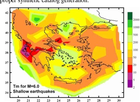 Figure 3 From Seismic Hazard Assessment In The Broader Aegean Area