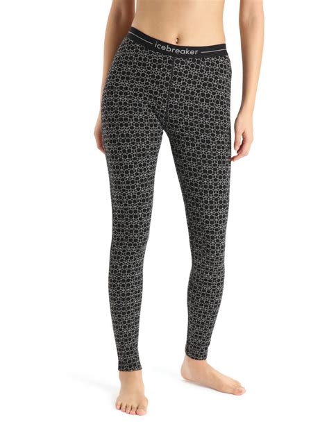 Merino 250 Vertex Thermal Leggings Alpine Geo Icebreaker