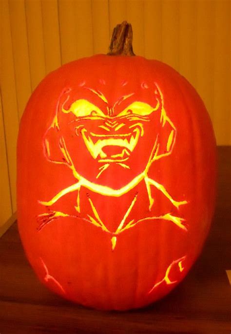 Dragon Ball Z Pumpkin Carving