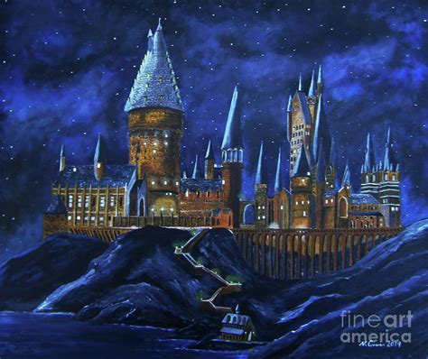 Hogwarts Painting By Neal Crossan Fine Art America