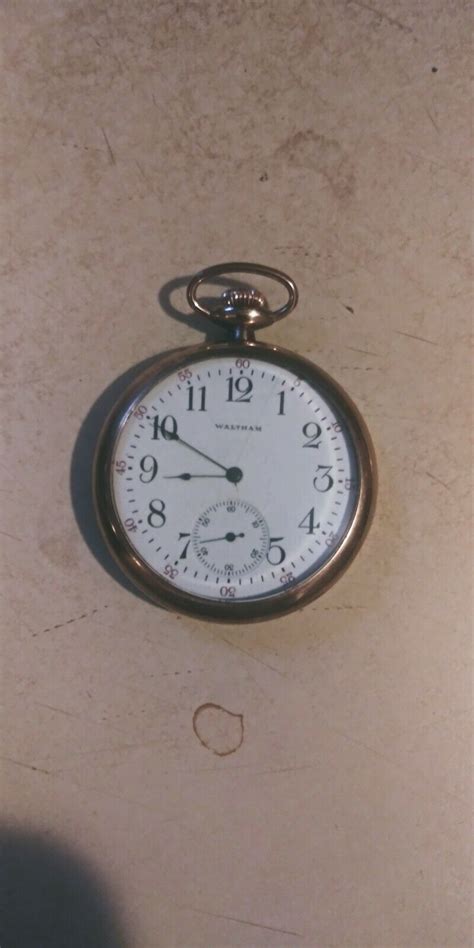 Vtg Waltham Royal Pocket Watch 17 Jewel 1753 Mm Ebay