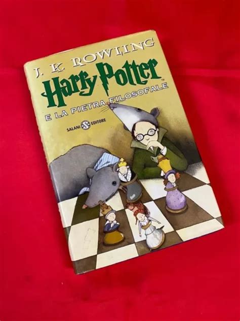 Libro Harry Potter E La Pietra Filosofale Prima Edizione Salani J K