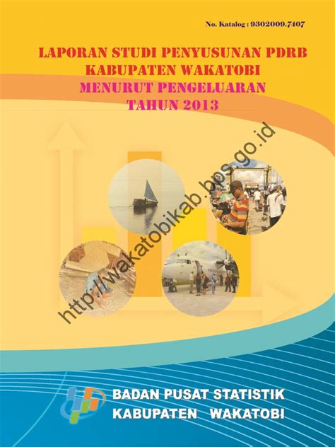 PDF Laporan Studi Penyusunan PDRB Kabupaten Wakatobi Menurut