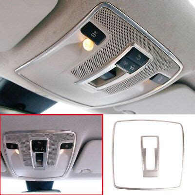 Fit For 2013 2019 Benz GLA CLA ABS Silver Front Reading Light Cover