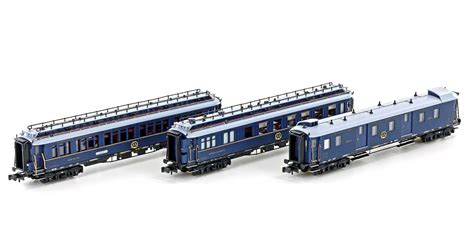 Hobbytrain N CIWL Wagenset 2 Simplon Orient Express Blau Ep II 3