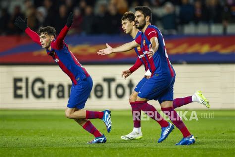 Atletico Terjungkal Lawan Barcelona Lewat Gol Joao Felix Republika Online