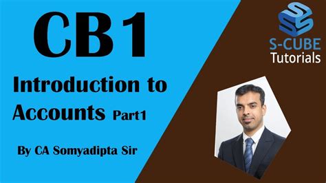 Cb1 Introduction To Accounts Business Finance Ca Soumyadipta Das