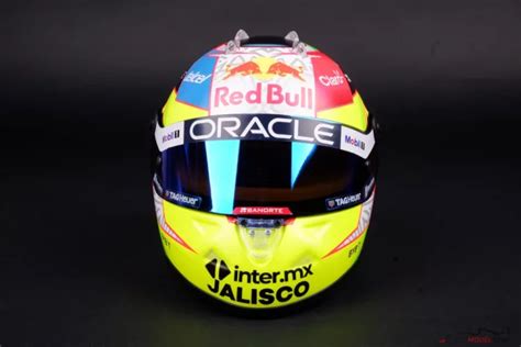 Helmet Sergio Perez Red Bull Schuberth Tibormodel