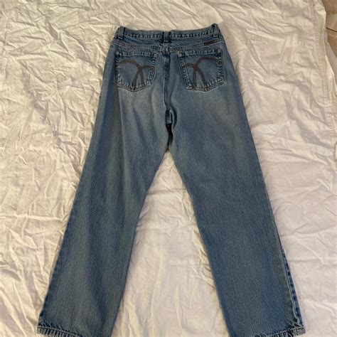 Liz Claiborne Women S Navy Jeans Depop