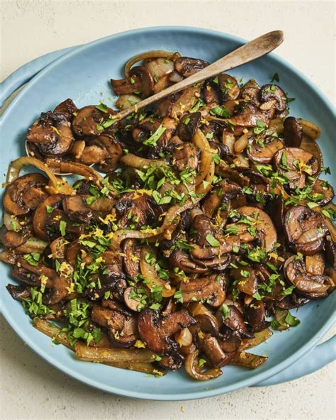 Sautéed Mushrooms And Onions Recipe Quick And Easy The Kitchn