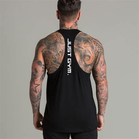 Muscleguys Fitness Clothing Gym Stringer Tank Top Men Bodybuilding