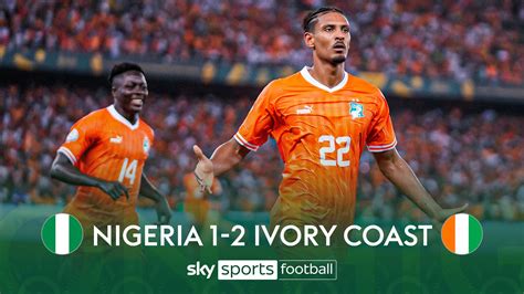 Nigeria 1 - 2 Ivory Coast - Match Report & Highlights