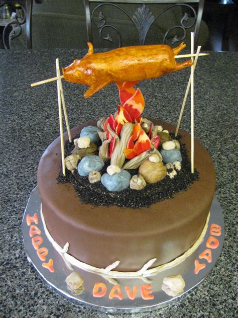 Lechon Birthday Cake - CakeCentral.com