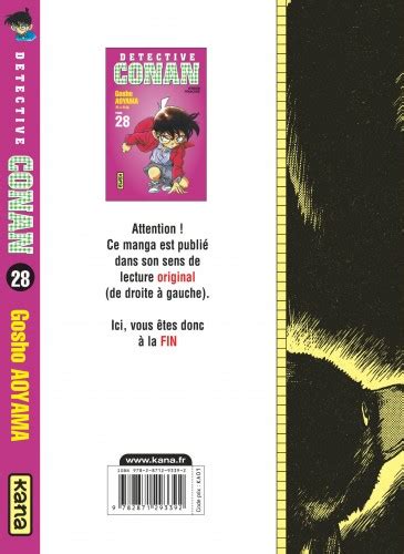 Détective Conan Tome 28 Livres Manga par Gosho Aoyama Thibaud