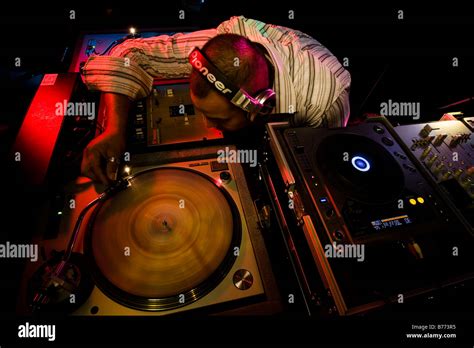 Dj Scratching High Resolution Stock Photography and Images - Alamy