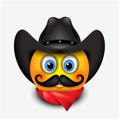 Cowboy Hat Face Emoji