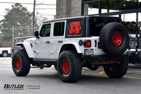 Jeep Wrangler With In Black Rhino Primm Wheels Exclusively From