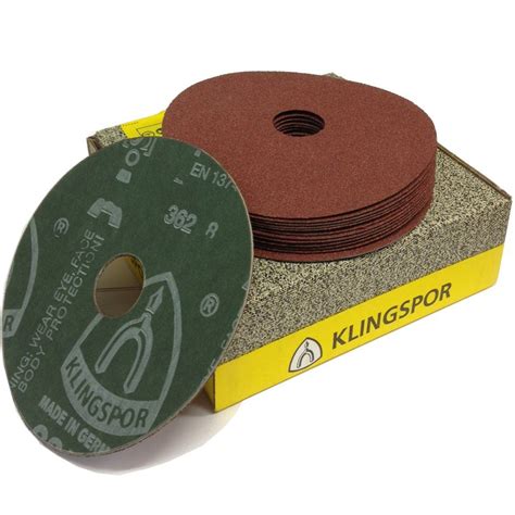 Klingspor Fibre Discs G G Or G Professional Sanding Discs Mm