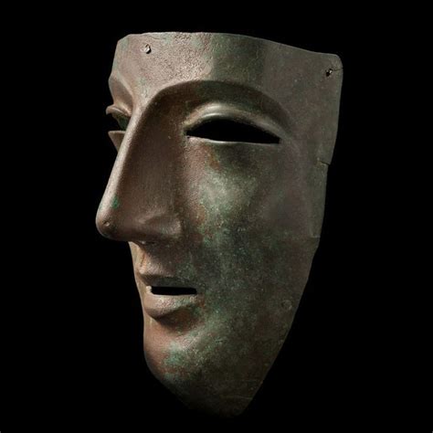 Roman Parade Bronze Mask in 2024 | Roman art, Ancient armor, Masks art