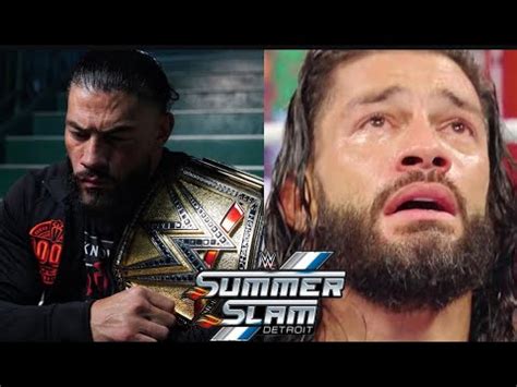 Roman Reigns Title Reign To End At 1070 Days At WWE SummerSlam