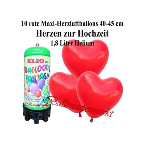 Partydekoration Und Luftballons Im Shop Maxi Herzluftballons Zur