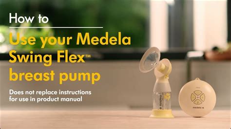 How To Use Medelas Swing Flex™ Single Electric Breast Pump Youtube