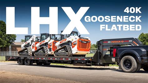 Lhx K Gooseneck Flatbed Maxx D Youtube