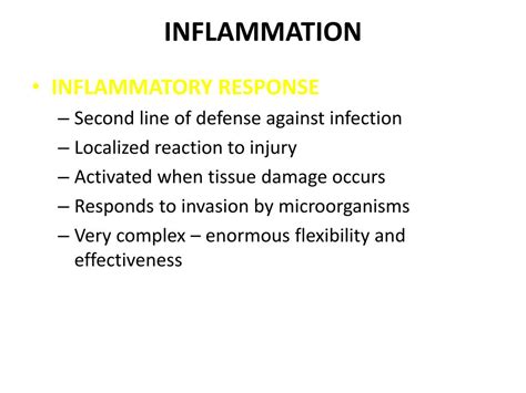 PPT - Infection/Inflammation PowerPoint Presentation, free download ...