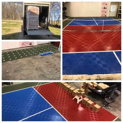 Indoor or Outdoor Pickleball Court Flooring - 26x52 Custom Kit