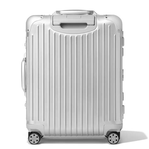 Original Cabin Plus Aluminum Suitcase Silver Rimowa