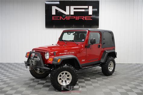 Used 2003 Jeep Wrangler Rubicon Sport Utility 2D For Sale Sold NFI