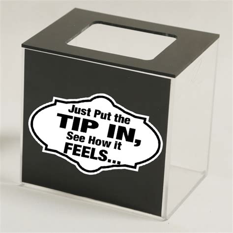 Professional Tip Jars And Tip Boxes Sold Here