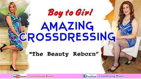 The Art Of Crossdressing The Amazing Beauty Of Crossdressing Male