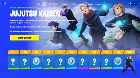 Jujutsu Kaisen Fortnite