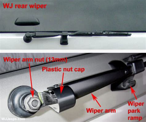 Wj Jeep Grand Cherokee Front And Rear Wiper Systems