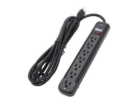 Tripp Lite Tlp712b 7 Outlets 1080 Joules 12 Feet Cord Black Protect It Surge Suppressor