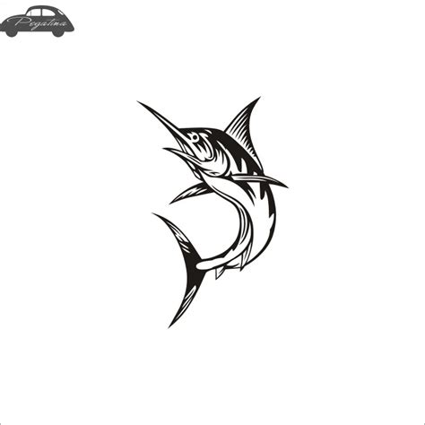 Pegatina Sailfish Fish Dorado Car Decal Swordfish Posters Boat Decals