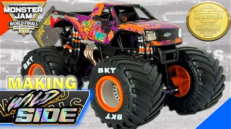 Making Wild Side Monster Jam Customs World Finals 23 Replicas Youtube