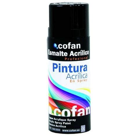 COFAN pintura acril 400ml 8014 marrón sepia Pintura de Esmalte