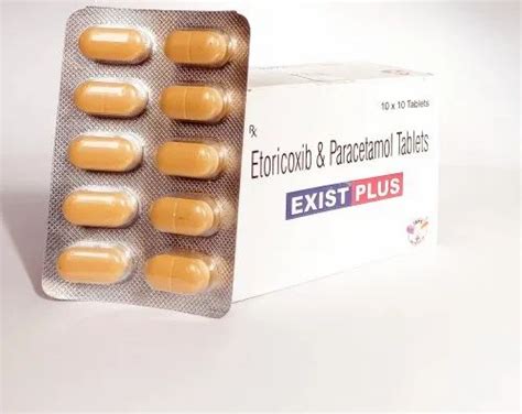 Allopathic Etoricoxib Paracetamol Tablet In Pan India At Rs 98 Strip