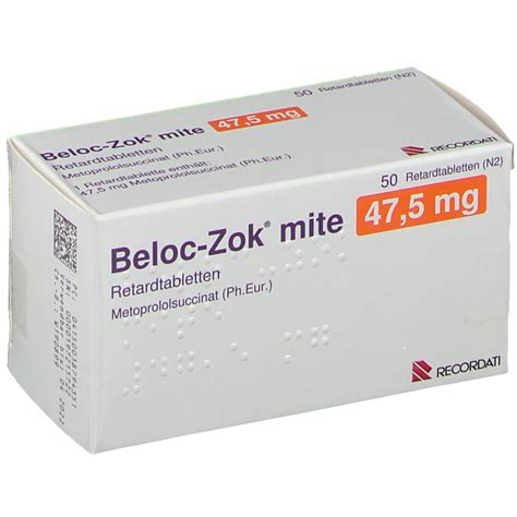 Beloc Zok Mite 47 5 Mg 50 St Mit Dem E Rezept Kaufen Shop Apotheke