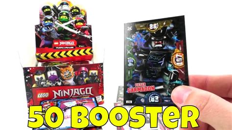 Lego Ninjago Trading Card Game Serie Komplettes Display Unboxing