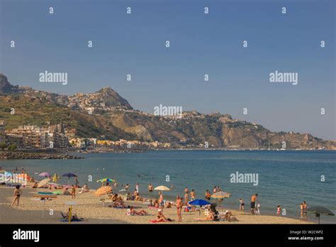 Giardini Naxos Beach Sicily Hi Res Stock Photography And Images Alamy