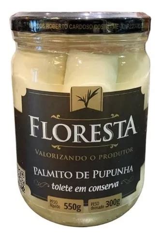 Palmito Floresta Pupunha Tolete G Conserva